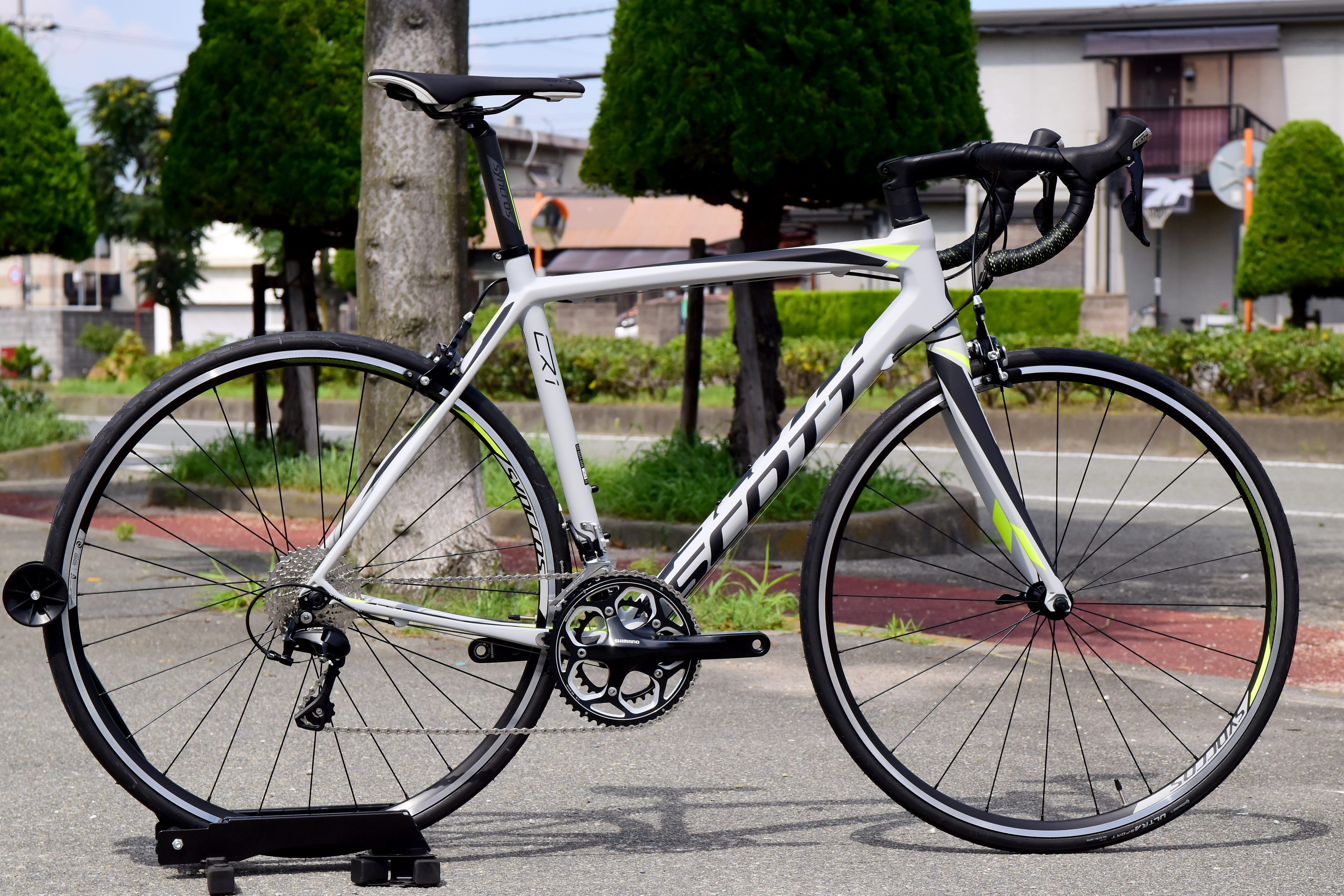 スコットCR-1 TEAM フルカーボン ロードバイク - 自転車本体