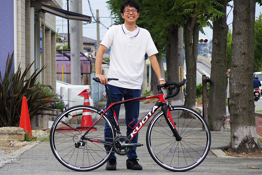 H様 KUOTA KOBALT TIAGRA : -INFINITY-兵庫県唯一のロードバイクを専門とするショップです。
